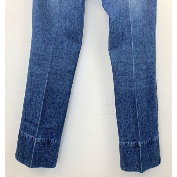 NWT Gucci High-Waisted Bootcut Jeans In Blue Size 32 - Picture 7 of 14